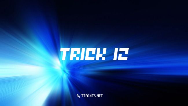 Trick 12 example